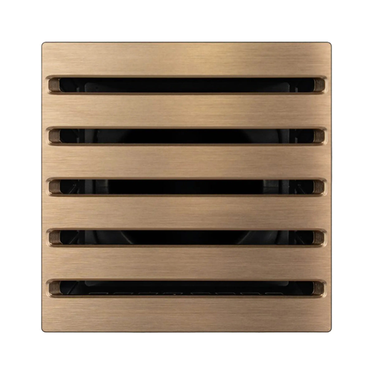 GoBoard FX Latitude 4" Square Shower Drain Grate