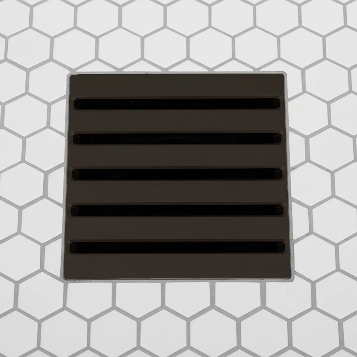 GoBoard FX Latitude 4" Square Shower Drain Grate