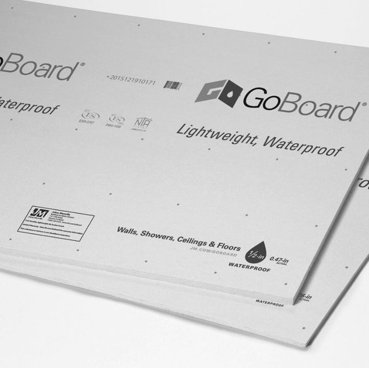 GoBoard 4'x8'x1" Tile Backer Board