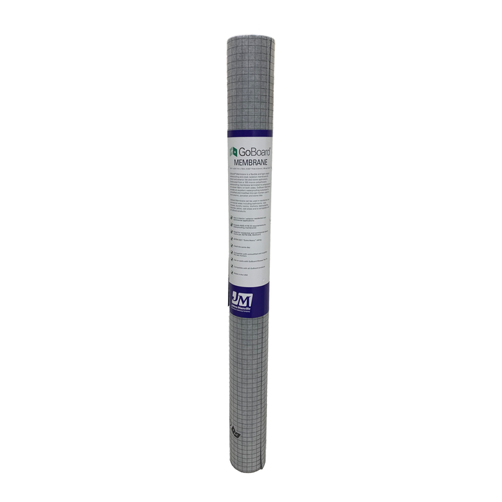 GoBoard Waterproofing & Crack Isolation Membrane, 108 Sq Ft (3'3" x 33')