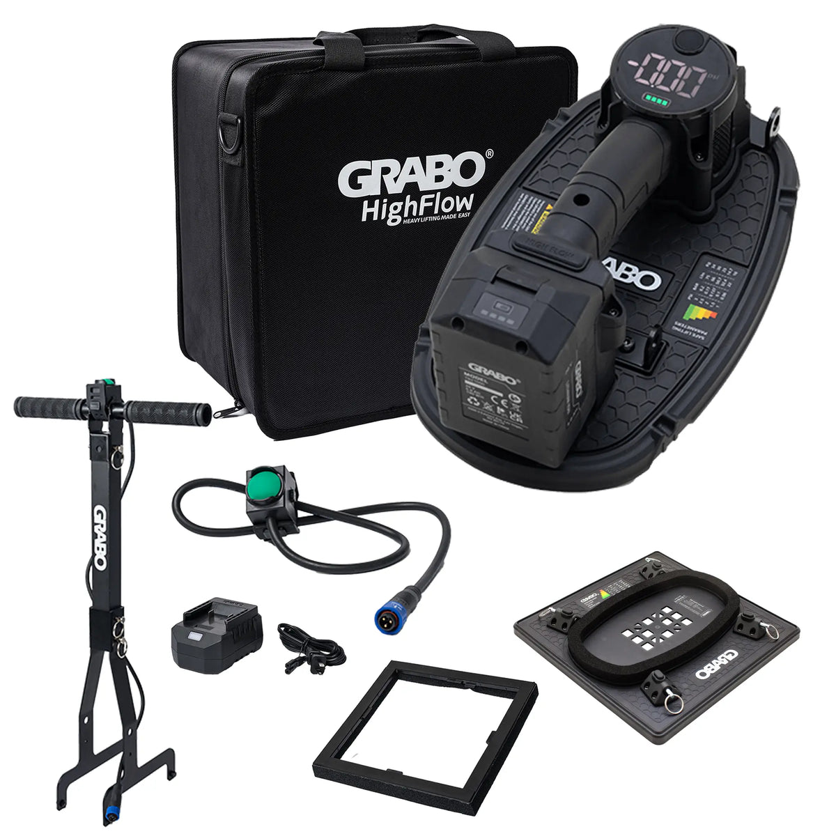 GRABO HighFlow Battery-Powered Vacuum Lifter