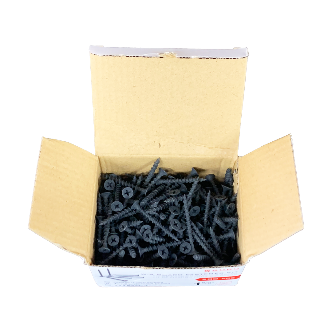 GURU 1-5/8" W-S Board Fastener Kit, Open View
