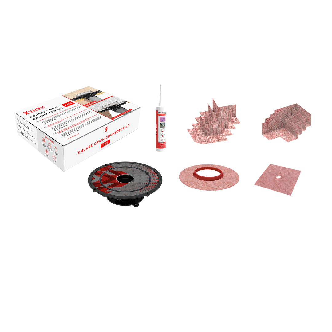 GURU ABS Square Drain Connector Kit