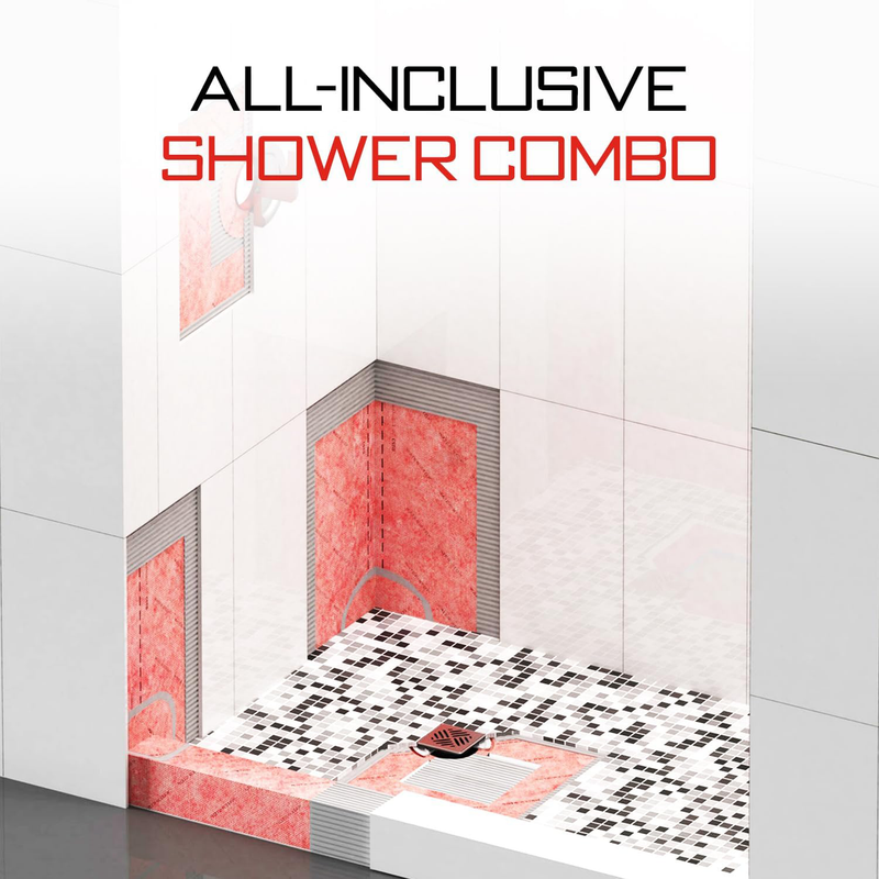 GURU Shower SUPERKIT – Tile Shower System & Installation Kit