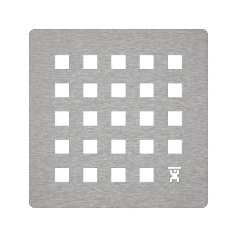 GURU EVO Grate 4" Square Drain