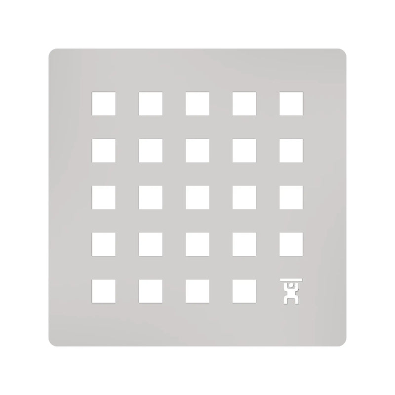 GURU EVO Grate 4" Square Drain