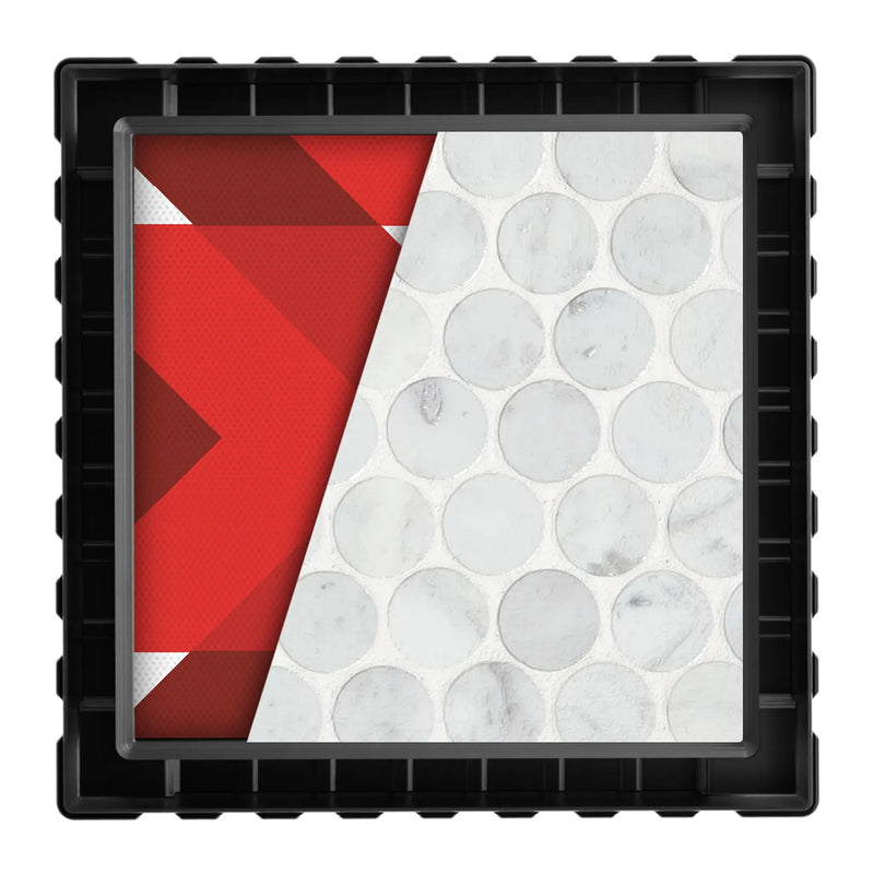 GURU EVO Grate 4" Tileable Square Drain