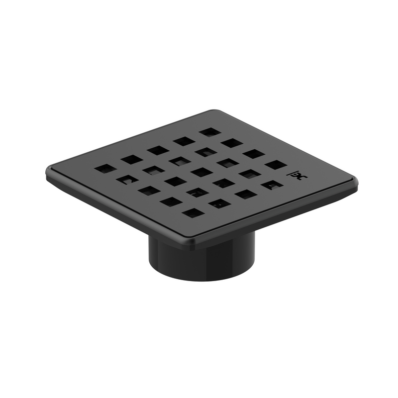 GURU Evo Lite PLUS 4-1/4" Square Shower Drain Cover & Hair Strainer