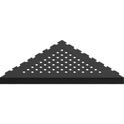 GURU Evolux PLUS Triangle Shower Corner Shelf, Black