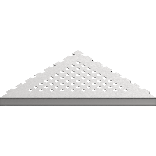 GURU Evolux PLUS Triangle Shower Corner Shelf, Brushed