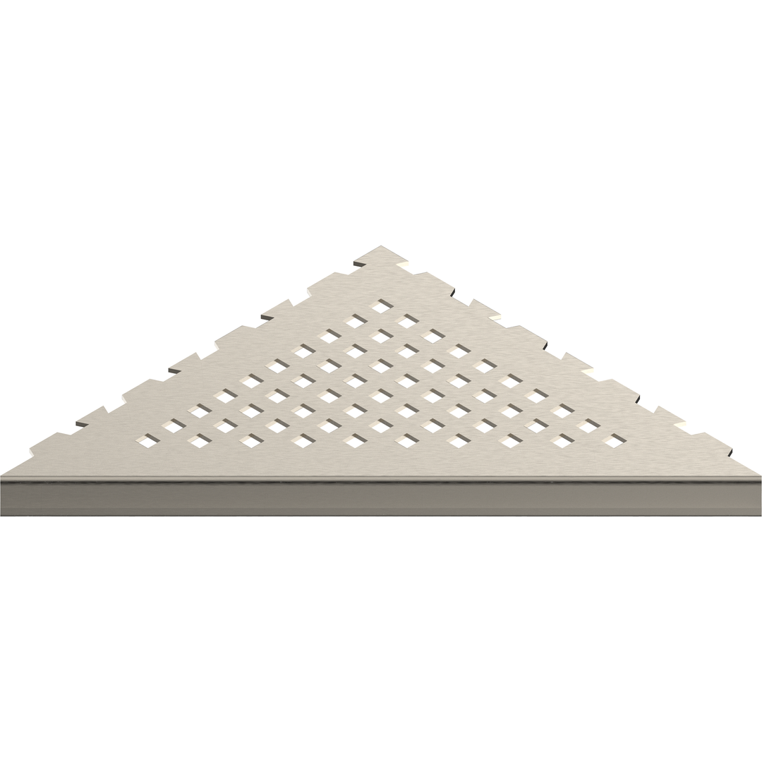 GURU Evolux PLUS Triangle Shower Corner Shelf, Nickel
