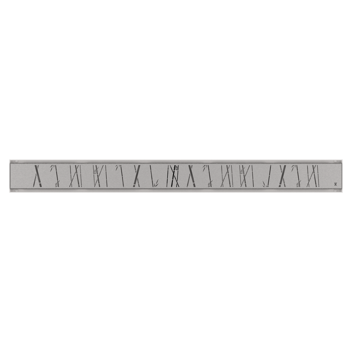 GURU Evolux 24" Zen Brush Linear Drain & Strainer, Stainless Steel