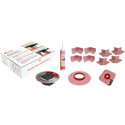 GURU PVC Square Drain Connector Kit