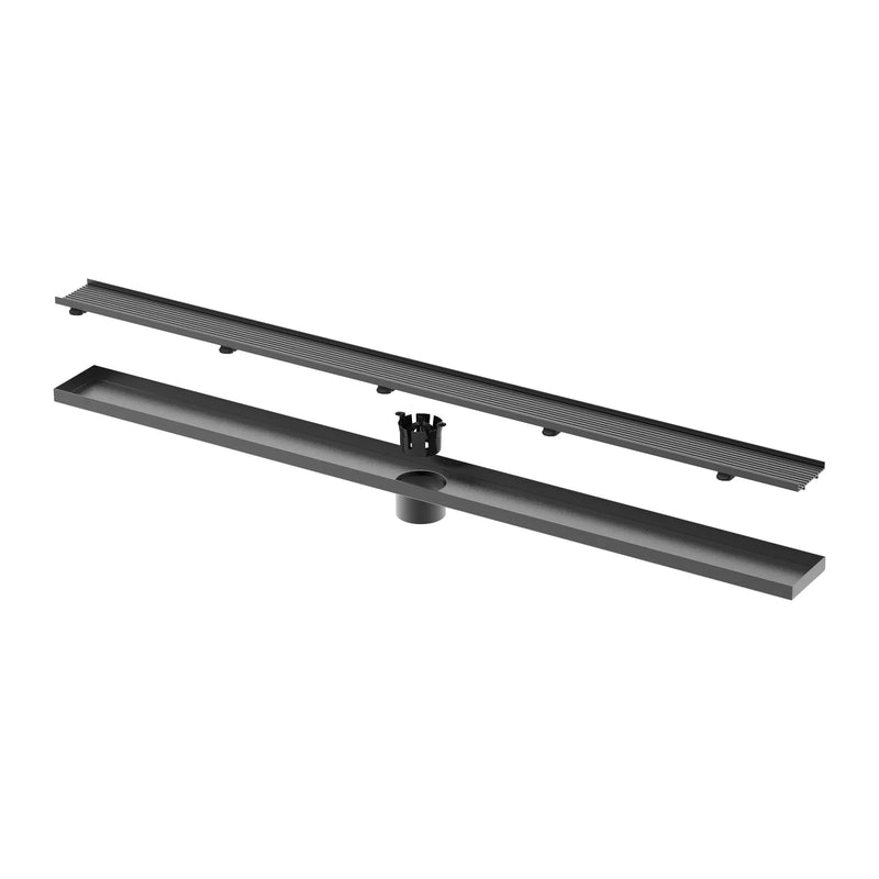 GURU Evolux Tileable Linear Drain & Strainer for Tile Showers