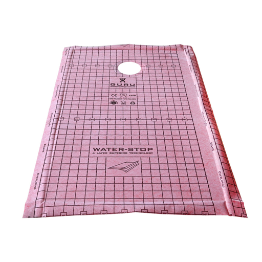 GURU W-S Heavy Duty off-Center Drain Shower Tray, 36" x 60"
