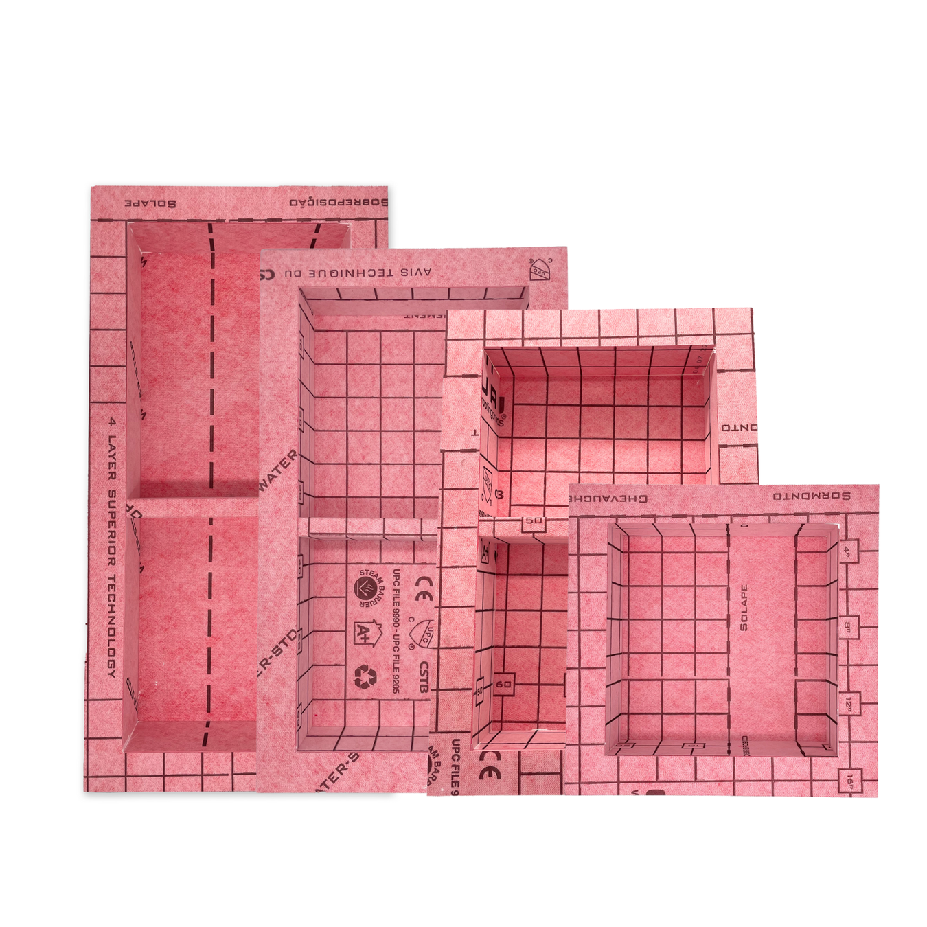 GURU Water-Stop Recessed Shower Niches