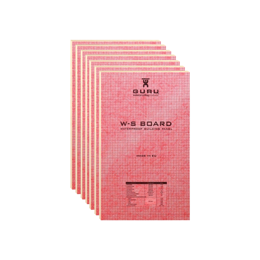 GURU Water-Stop 3' x 5' x 1/2" Foam Board, 7-Pack