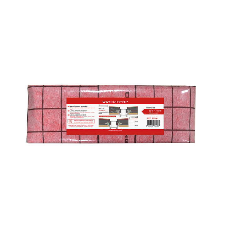 GURU Water-Stop Waterproofing Membrane Sheet, 32 sq ft