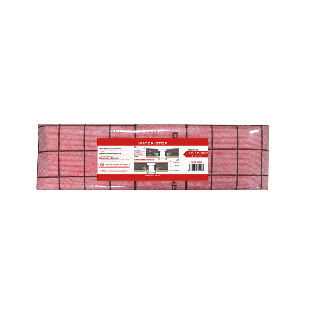 GURU Water-Stop Waterproofing Membrane Sheet, 43 sq ft