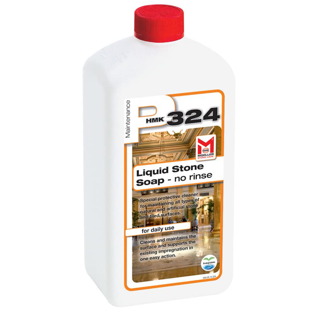 HMK P324 Liquid Stone Soap - No Rinse Cleaner Bottle