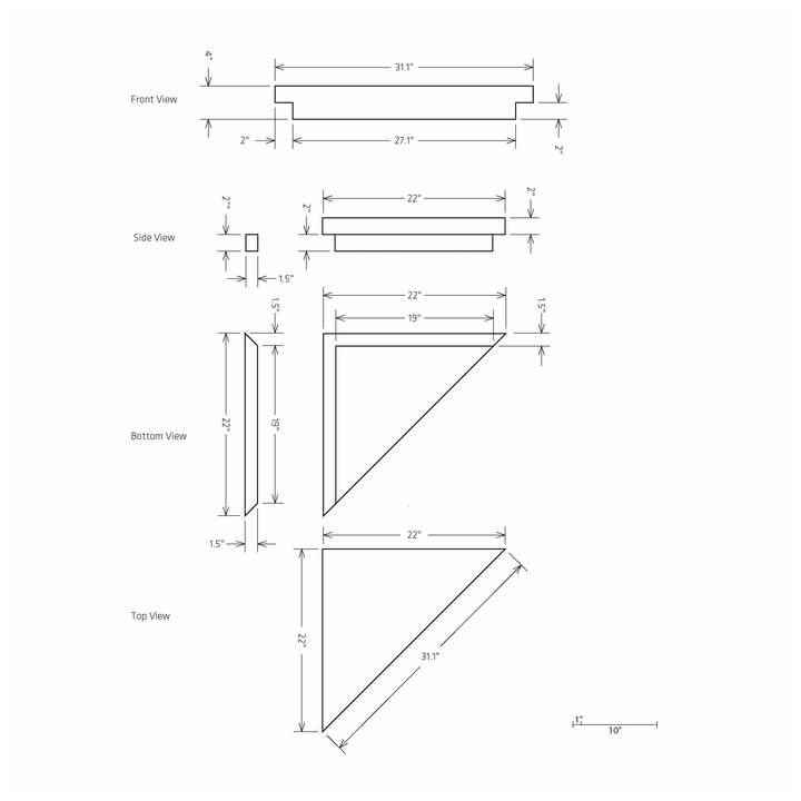 Hydro-Blok Tile-Ready Shower Benches