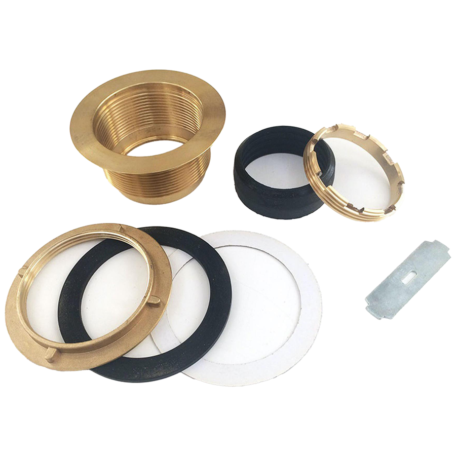 HYDRO-BLOK Brass Drain Kit for Classic Shower Pans