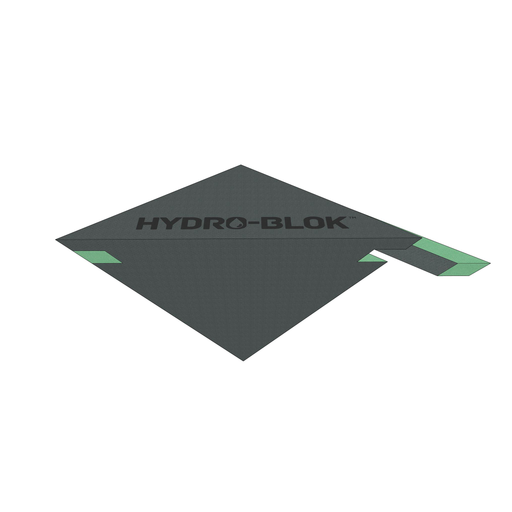 HYDRO-BLOK Diamond Bench, Top View
