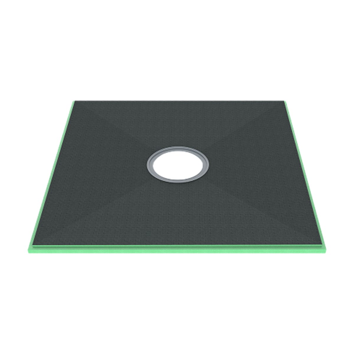 HYDRO-BLOK Low Profile Shower Pan, 36"x36"