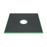 HYDRO-BLOK Low Profile Shower Pan, 36"x36"