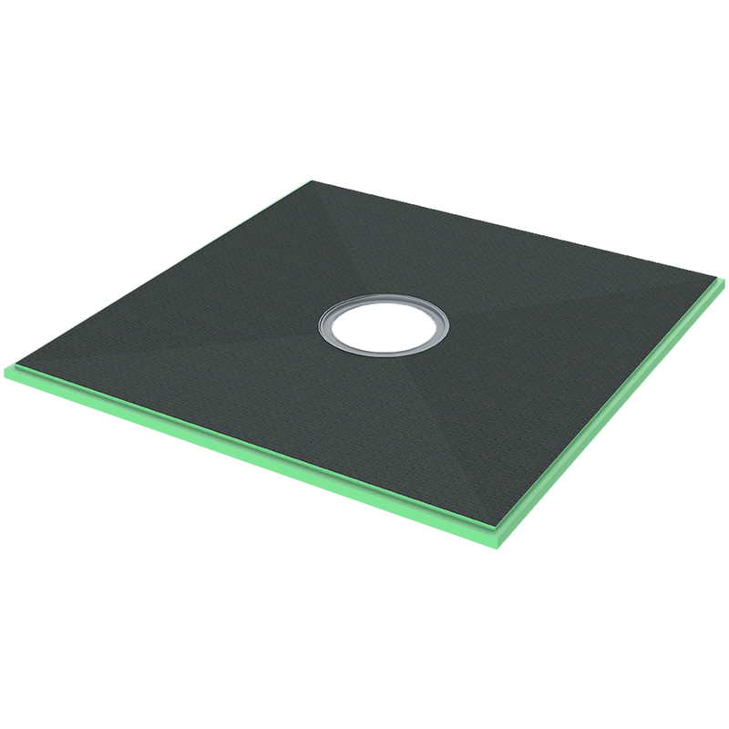 HYDRO-BLOK Low Profile Shower Pan, 48"x48" Angled
