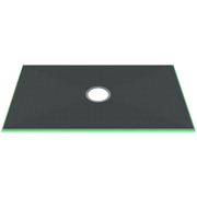 HYDRO-BLOK Low Profile Shower Pan, 48"x60"
