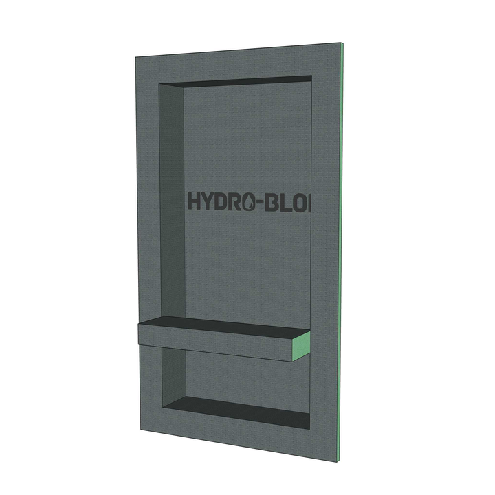 HYDRO-BLOK Recessed Shower Niche, 16" x 28"
