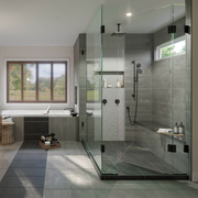 Beauty Picture of a HYDRO-BLOK Shower Install Completed