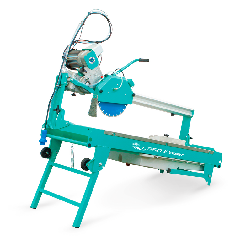Imer 48" Combicut 350 IPOWER Tile Saw with 14" Blade and Plunge