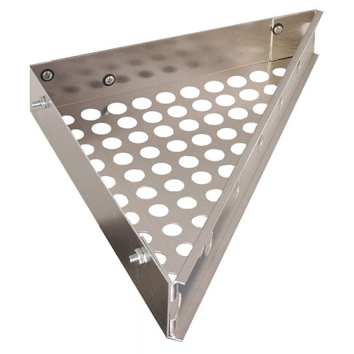 Innovis Corporation Triangle Shower Corner Shelf, 12"x12"x17"