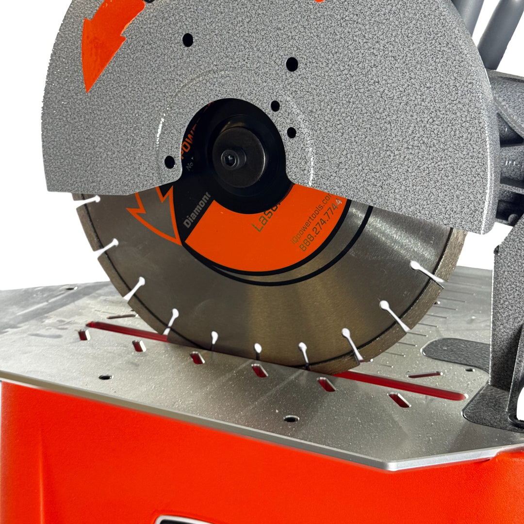 iQ Power Tools iQ360XT 14" Masonry Saw With integrated Dust Control System