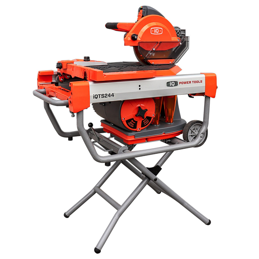 iQ Power Tools iQTS244 10" Dry Cut Tile Saw with Integrated Dust Containment