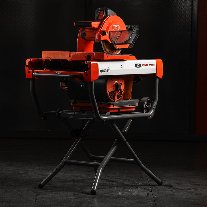 iQ Power Tools iQTS244 10" Dry Cut Tile Saw with Integrated Dust Containment