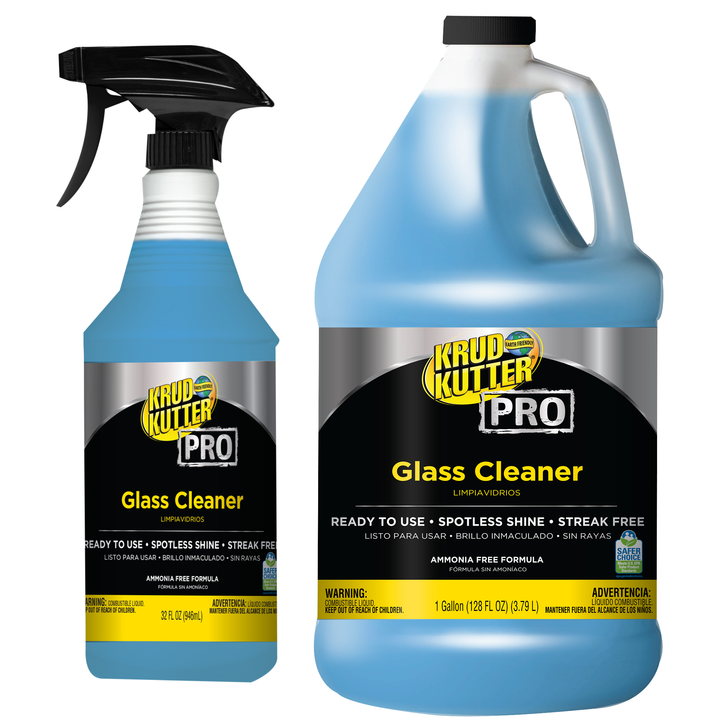 Krud Kutter Pro Glass Cleaner - Professional Glass Cleaning Solution