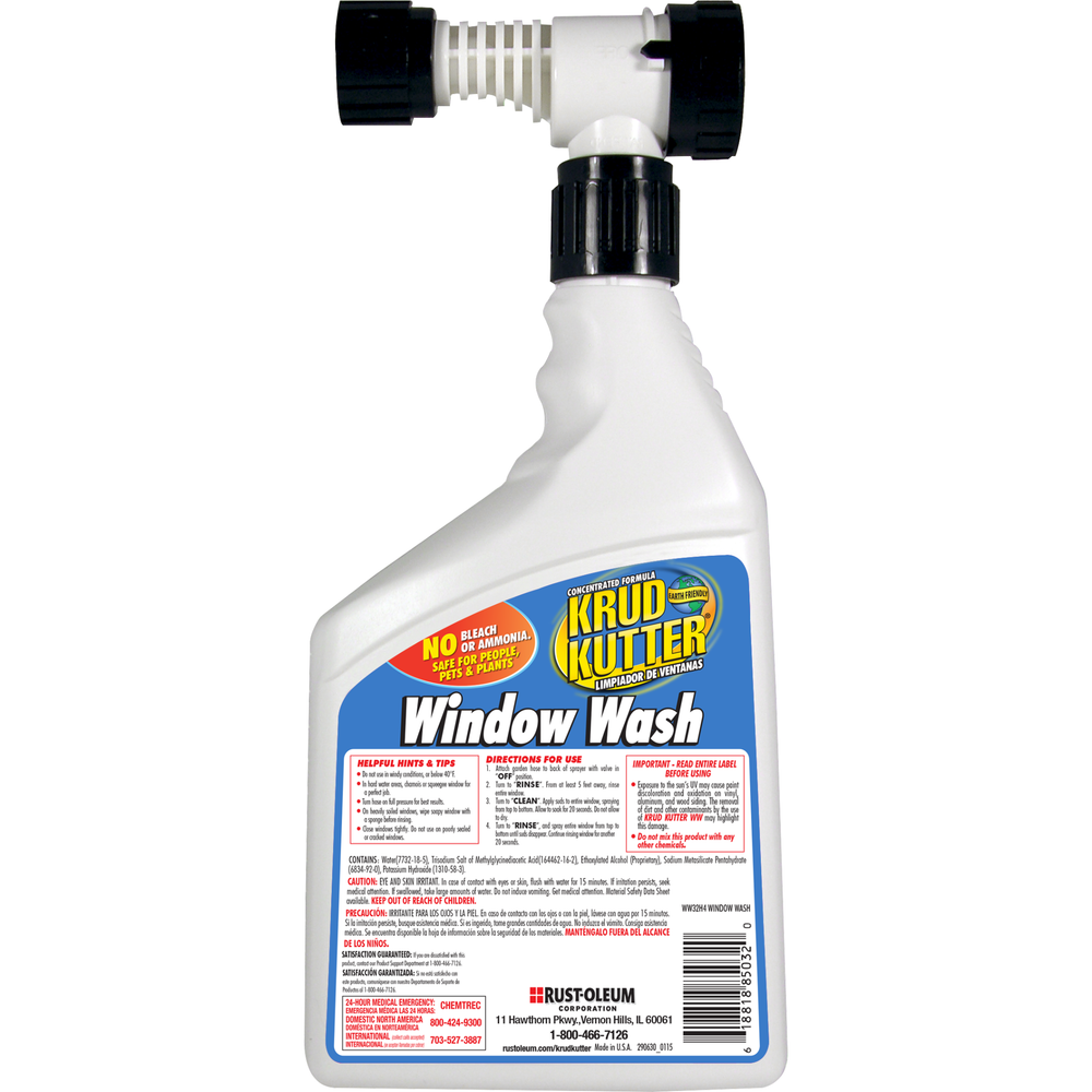 Krud Kutter Window Wash, 32oz Hose End