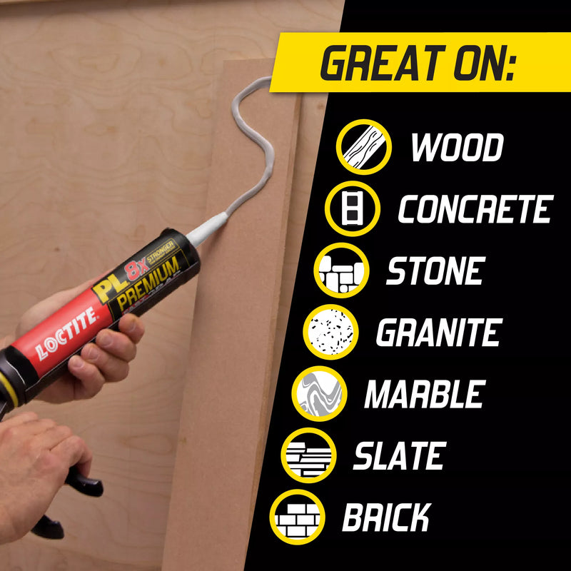 Loctite PL Premium Fast Grab Polyurethane Adhesive