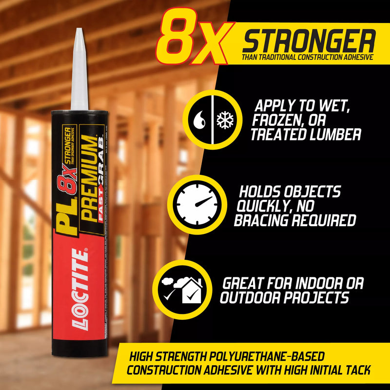Loctite PL Premium Fast Grab Polyurethane Adhesive