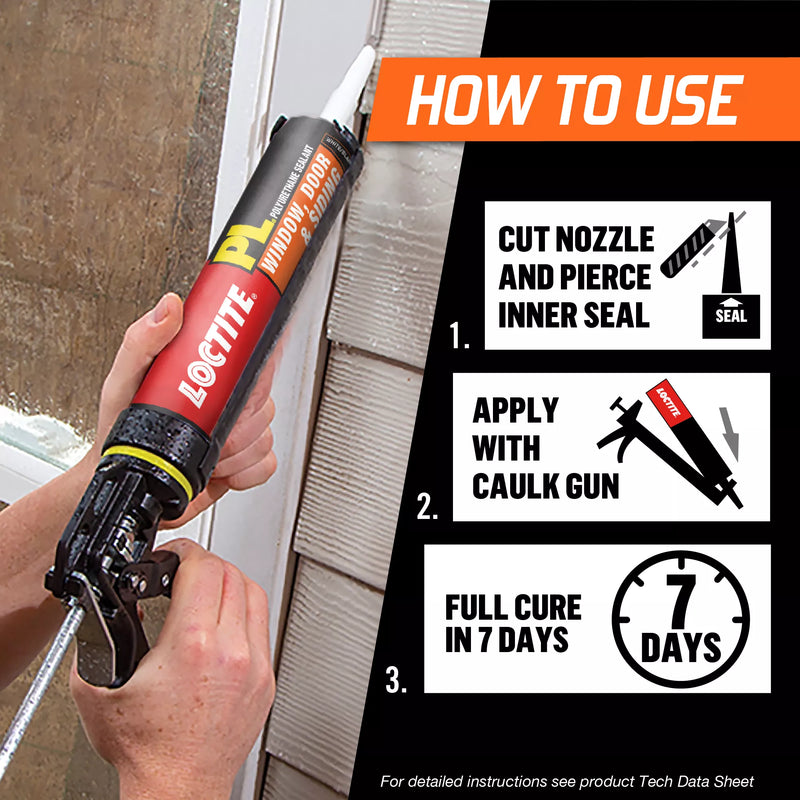 Loctite PL Window & Door Polyurethane Sealant – 10oz