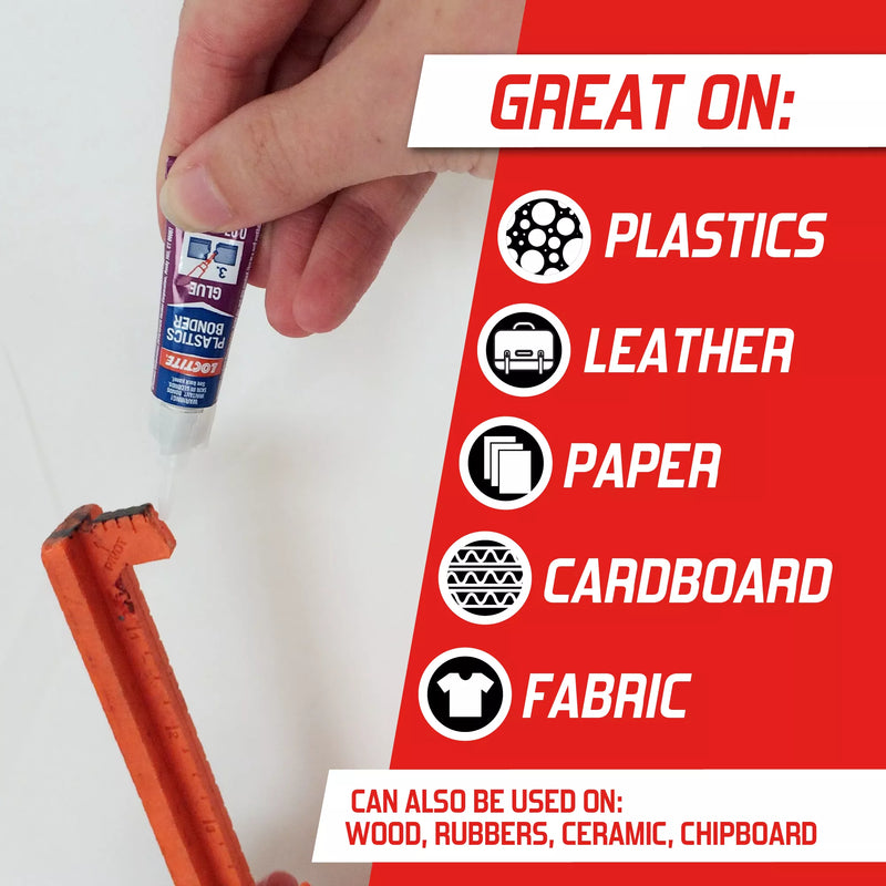 Loctite Super Glue Plastics Bonding System