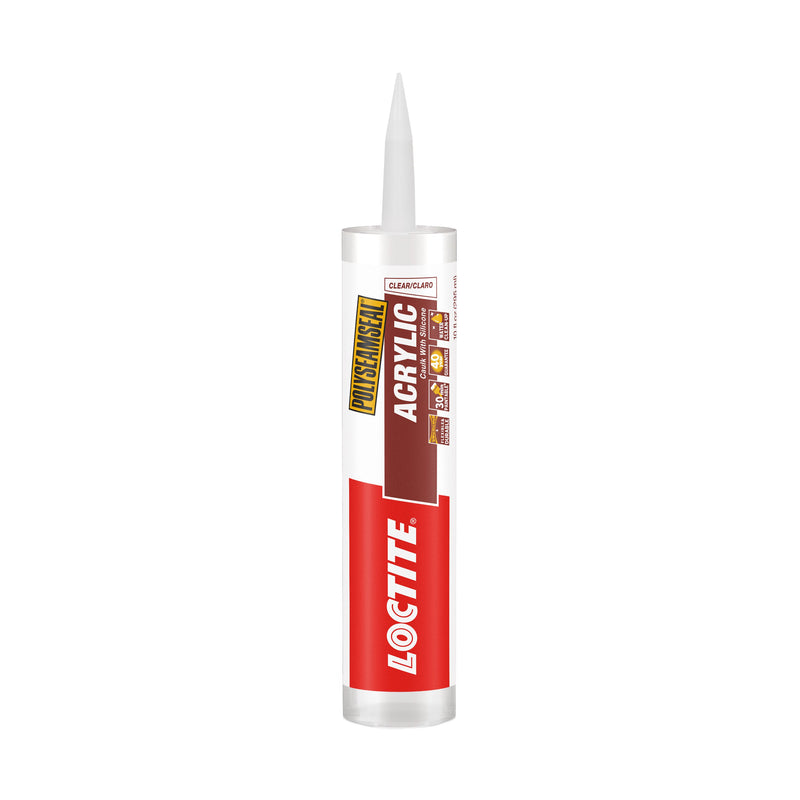 Loctite Polyseamseal Acrylic Caulk with Silicone