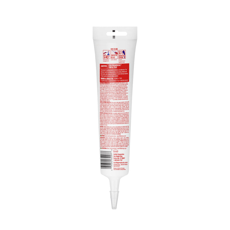 Loctite POLYSEAMSEAL Tub & Tile Adhesive Caulk