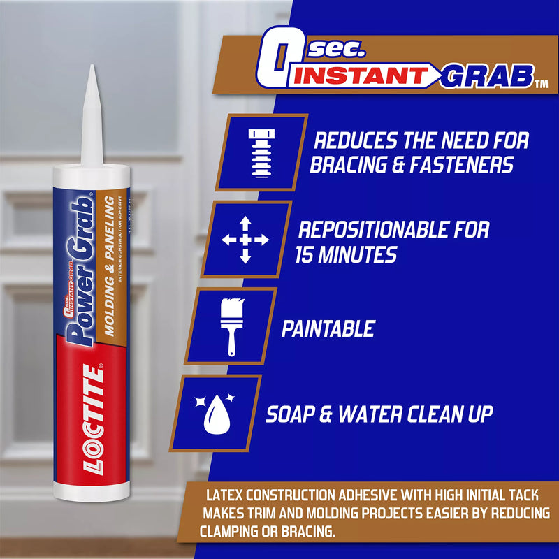 Loctite Power Grab Express Molding & Paneling Construction Adhesive