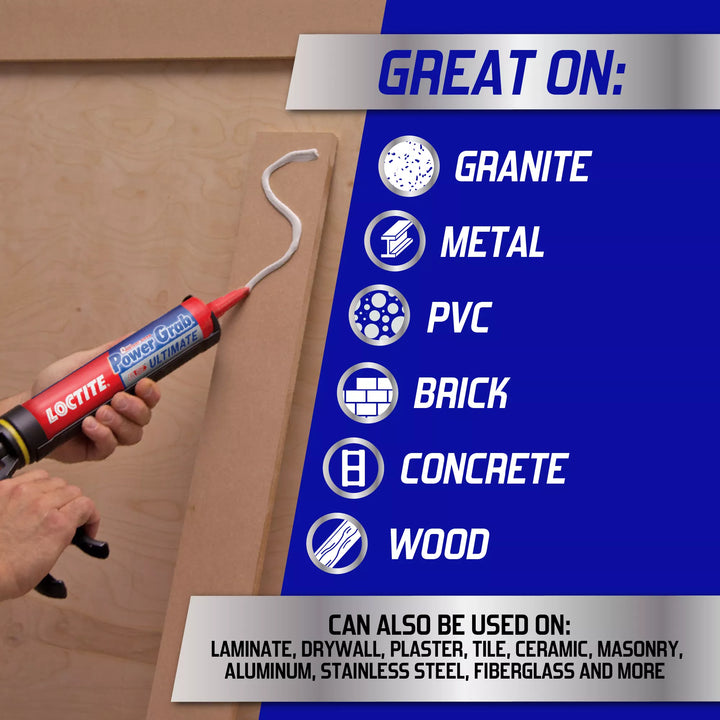 Loctite Power Grab Ultimate Construction Adhesive