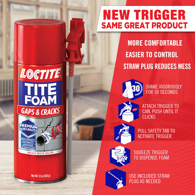 Loctite Tite Foam Gaps & Cracks