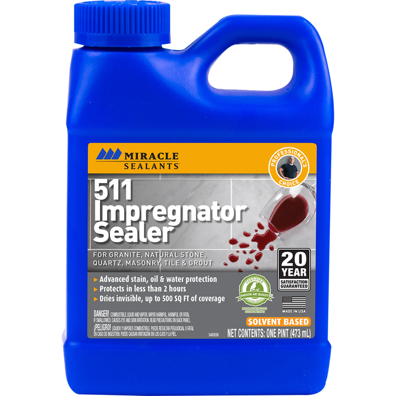 Miracle Sealants 511 Impregnator Penetrating Sealer Pint Bottle